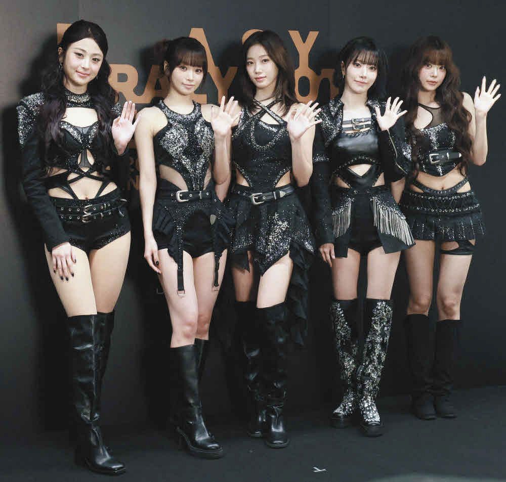 LE SSERAFIM」初東京ドーム公演前に取材会「完璧な公演ができるよう