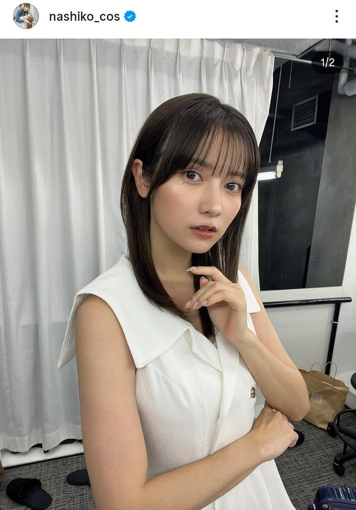 桃月なしこ　懸賞 ◇桃月なしこ、超レア清楚『ストレート＆ロング』ショット【実際