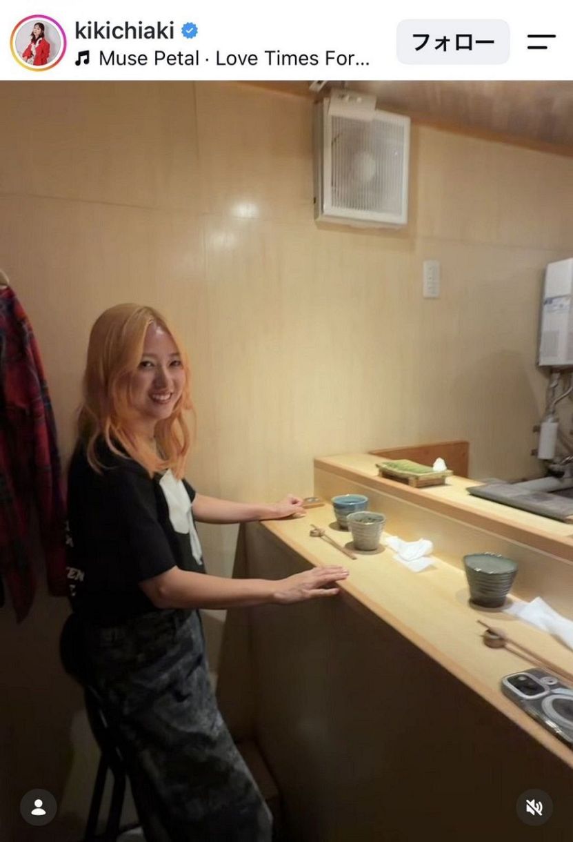 実際の投稿】「派手だけど上品」伊藤千晃、久々イメチェン、ハイトーン