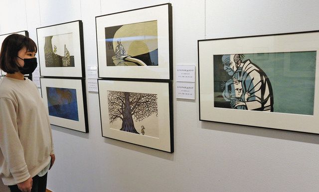 モチモチの木」滝平さんの作風紹介 岡谷で版画や原画展示：中日新聞Web