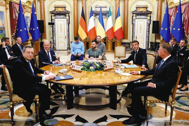 ウクライナ侵攻、停戦巡り思惑絡むＮＡＴＯ