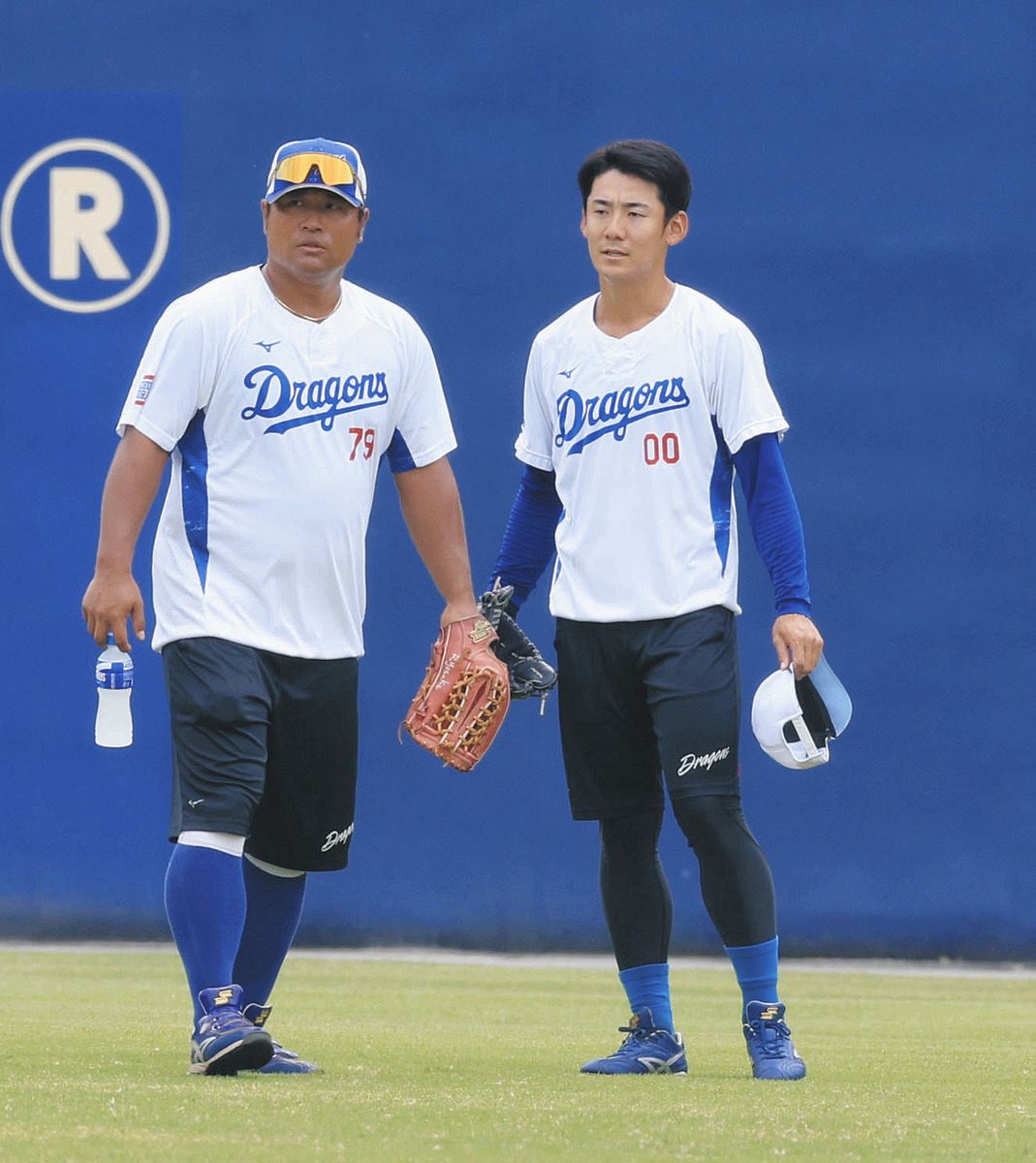 中日2軍】尾田剛樹、リーグ記録の8打席連続安打に挑む：中日