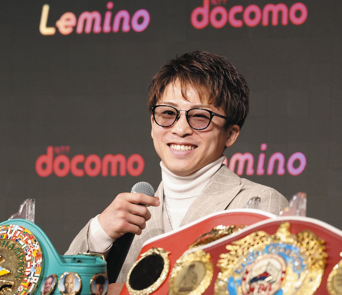 井上尚弥、挑戦者・グッドマンのドヘニー戦『さえない』表現に「ぜひ