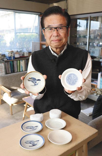 セラミックバレー 東濃可児は陶磁器の里＞ 土岐の斎木さん、幕末の皿