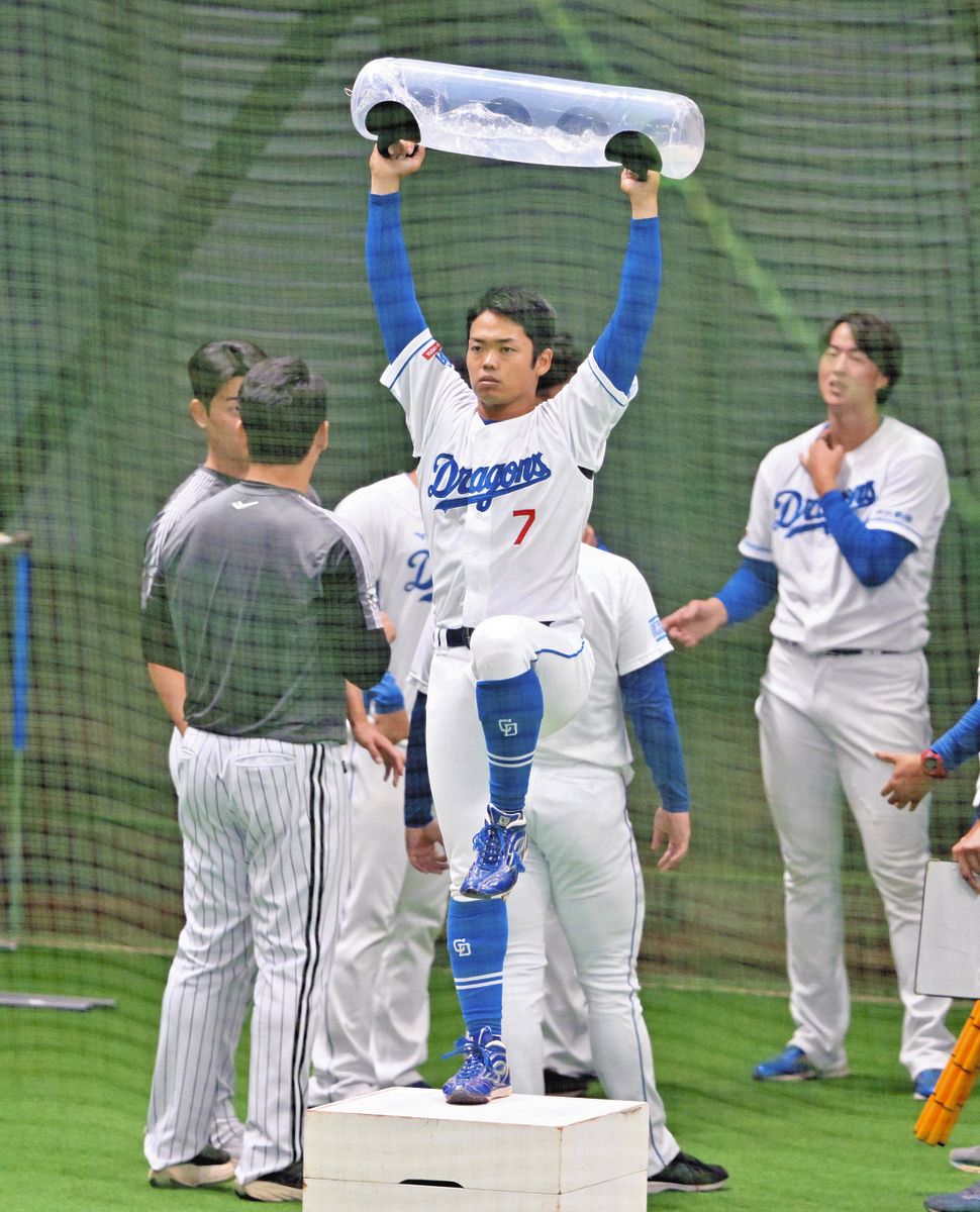 中日・根尾昂、大島塾リバイバル！「体を完全に痛めつけて、底上げする