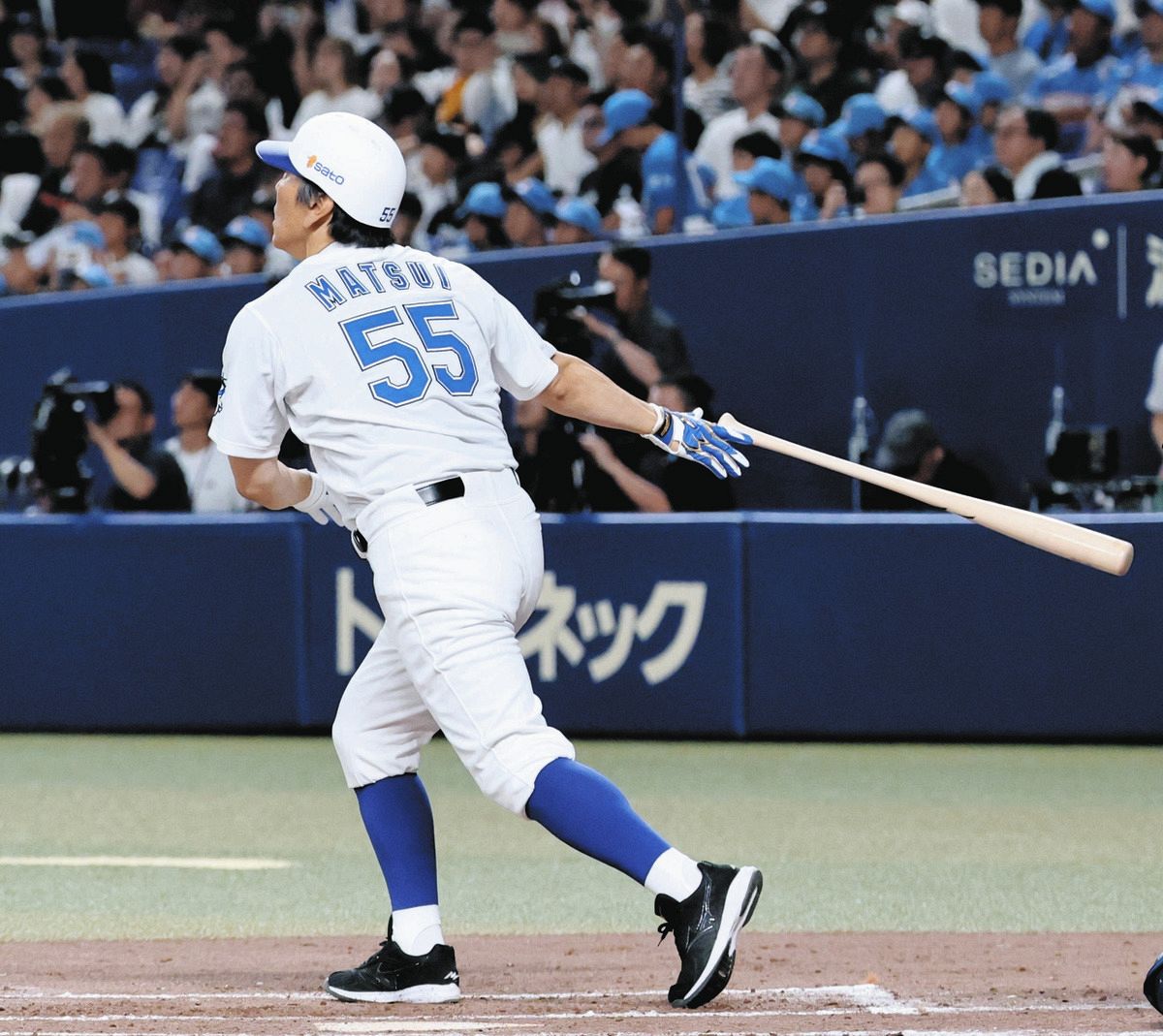 松井秀喜さん、バンテリン本塁打は23年ぶり！ 「ドラゴンズファンには 