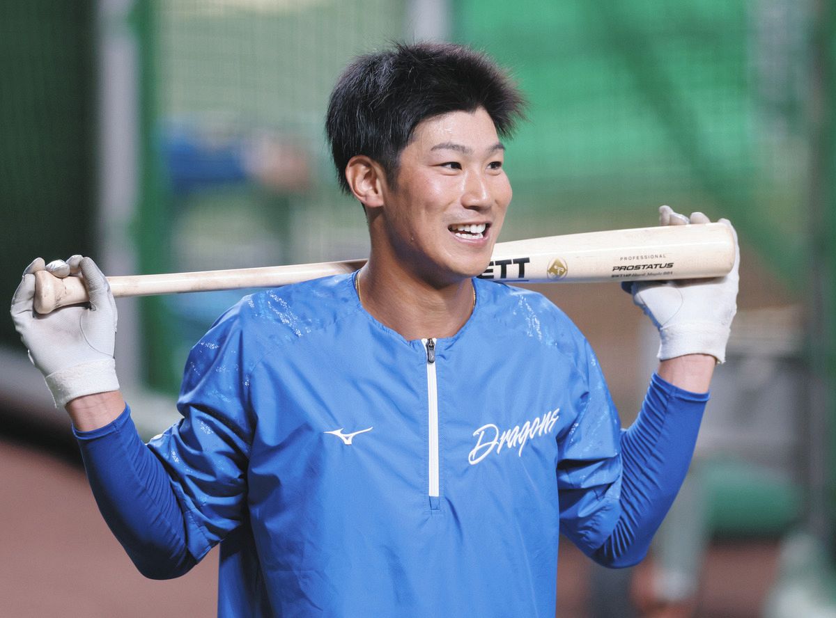 中日・浜将乃介、『もふもふまみれ』ショットにファン好反応 「おなじ