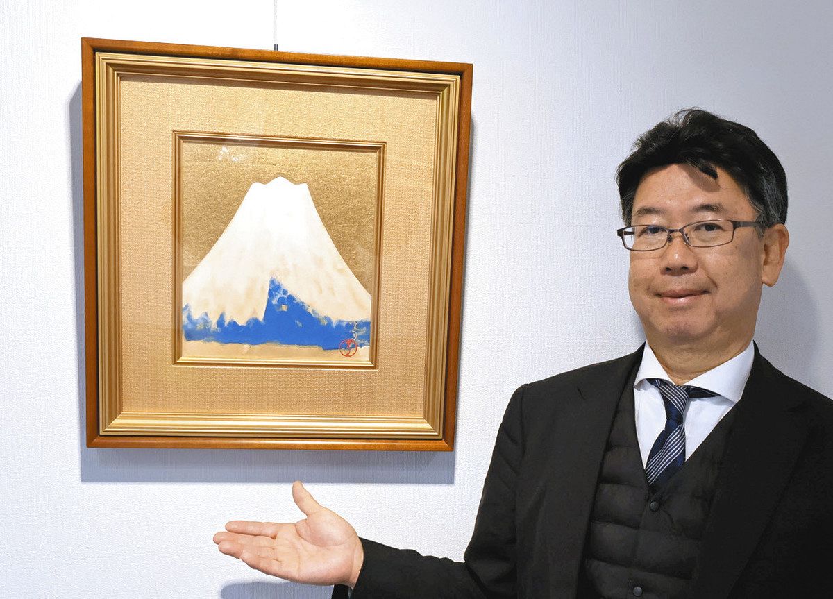 作者の個性にじむ「新春富士山展」18日まで、岐阜の後藤画廊：中日新聞Web