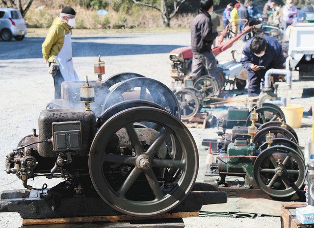 奥三河点描＞ 県石油発動機愛好会：中日新聞Web