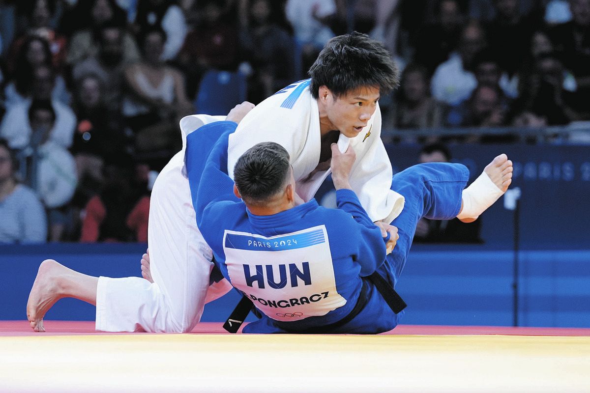 阿部一二三、2大会連続メダルへあと1勝 合わせ技1本で準決勝
