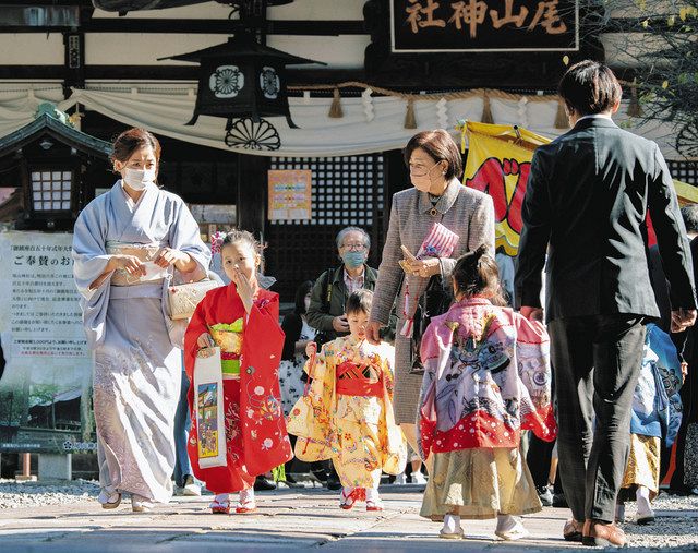 石川】晴天さわやか 七五三：北陸中日新聞Web