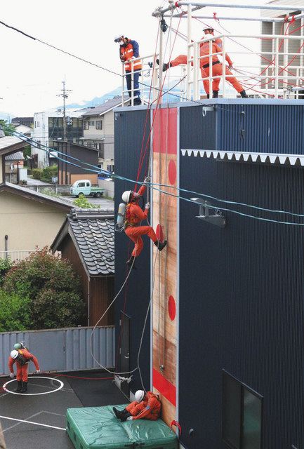 県大会出場の若手消防士ら激励 小浜の若狭消防本部 中日新聞web