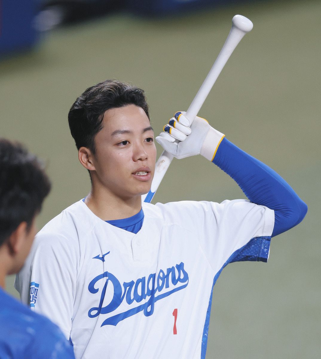 侍でもいつものバヤシ 中日・岡林勇希、「気負うことなく」平常心で力