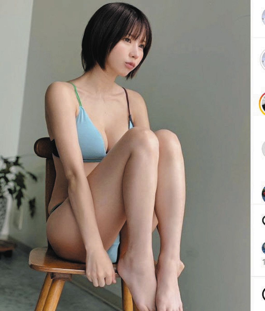 ◇えなこ、水色ビキニショット「今日も早起き」【写真】：中日スポーツ 