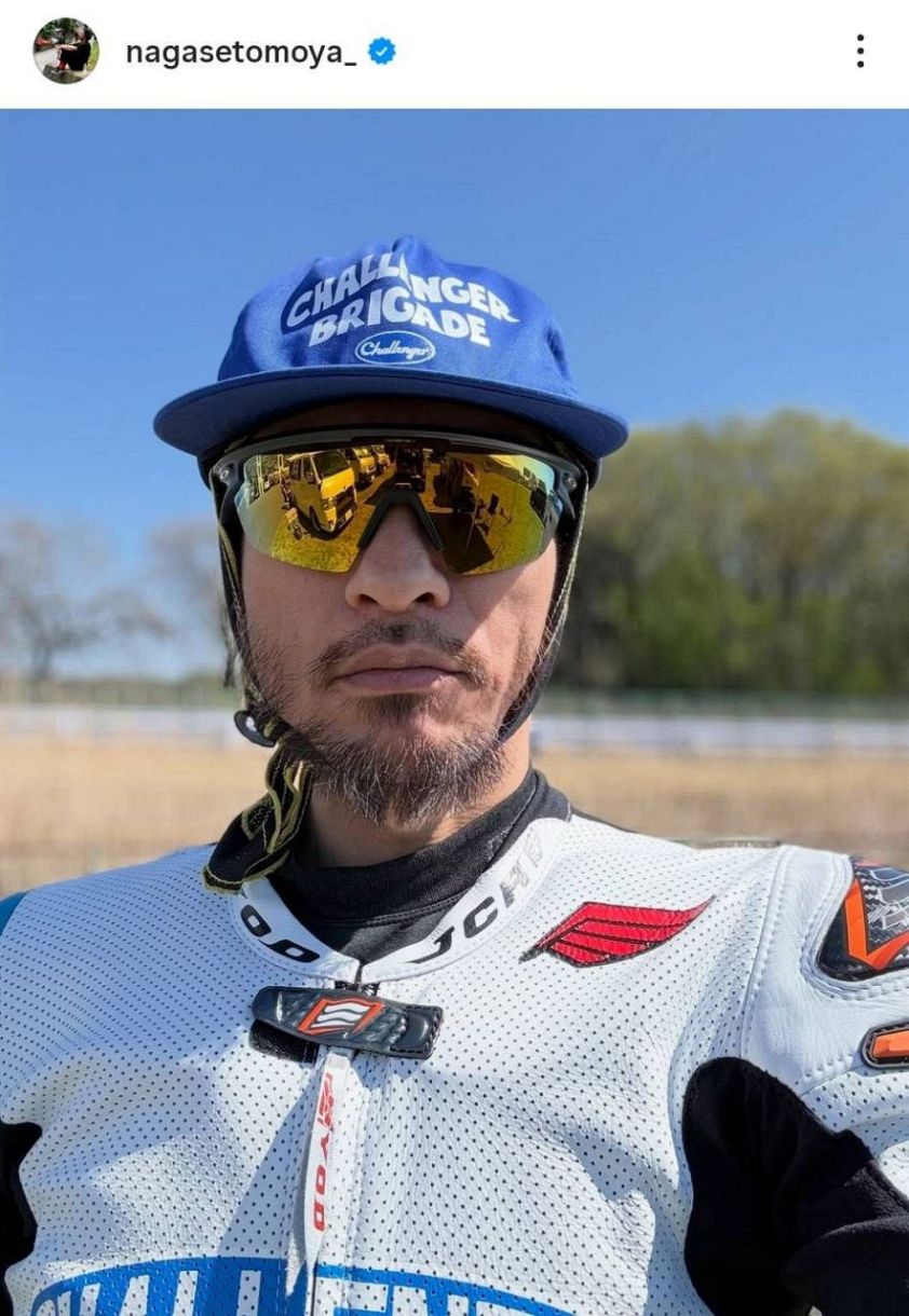 実際の投稿】レーサー長瀬智也、ワイルドショット：中日スポーツ・東京