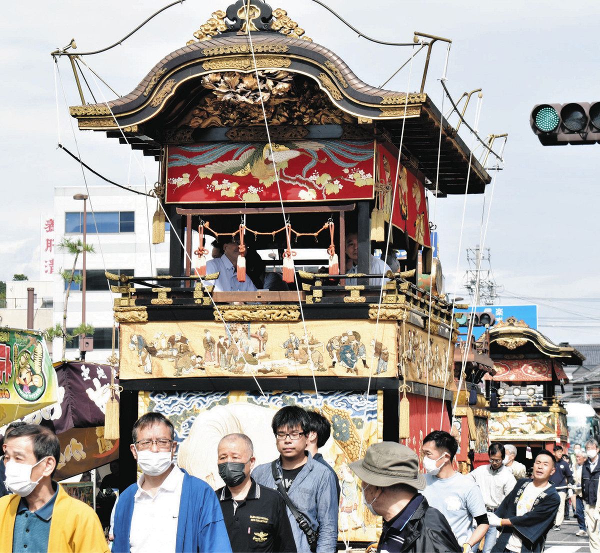 伊賀・上野天神祭が開幕 だんじり9基披露、鬼行列も：中日新聞Web