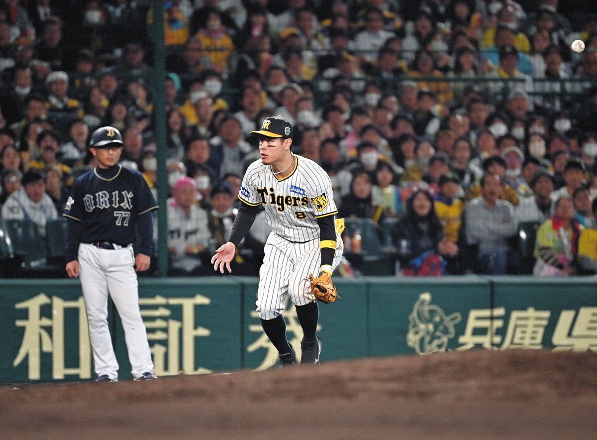 阪神・佐藤輝明のエラーに「佐藤…」G．G．佐藤さんが反応
