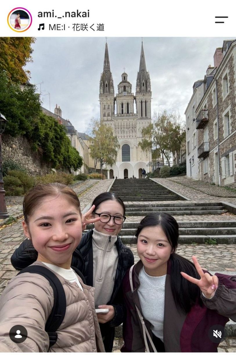 中井亜美のインスタグラムより