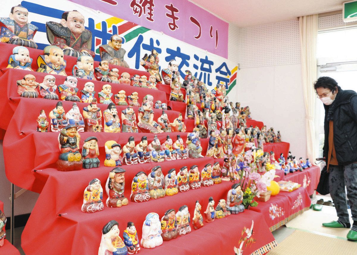 地域の歴史伝える土雛を展示 3月8日まで、小牧・久保一色会館：中日新聞Web
