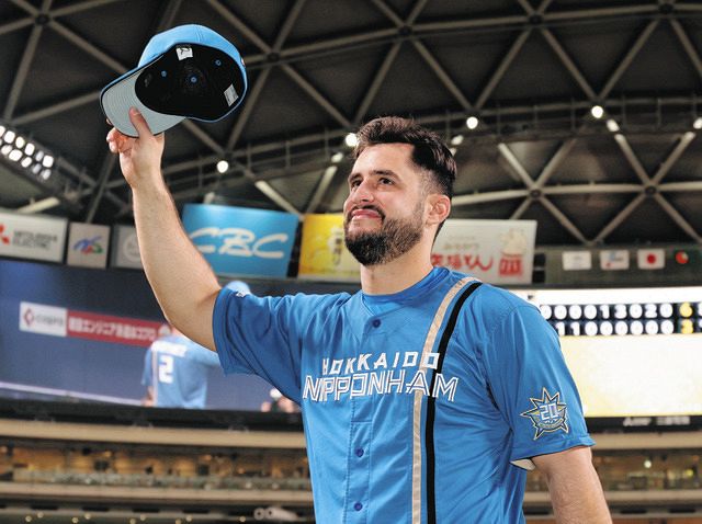 日ハムアリエルマルティネスユニフォーム20周年版 日ハムアリエル