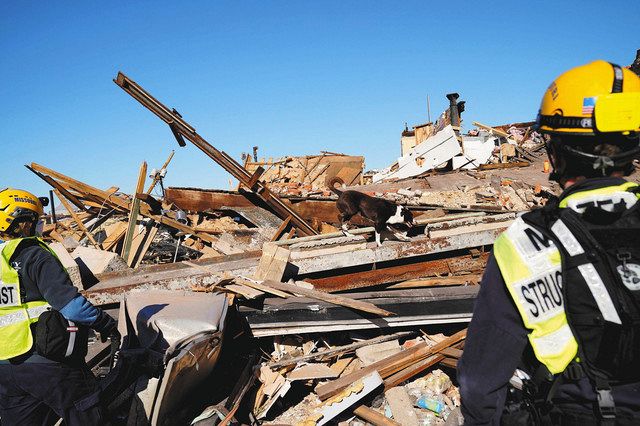 米竜巻 死者８８人 不明１００人超 バイデン氏 被災地訪問へ 中日新聞web