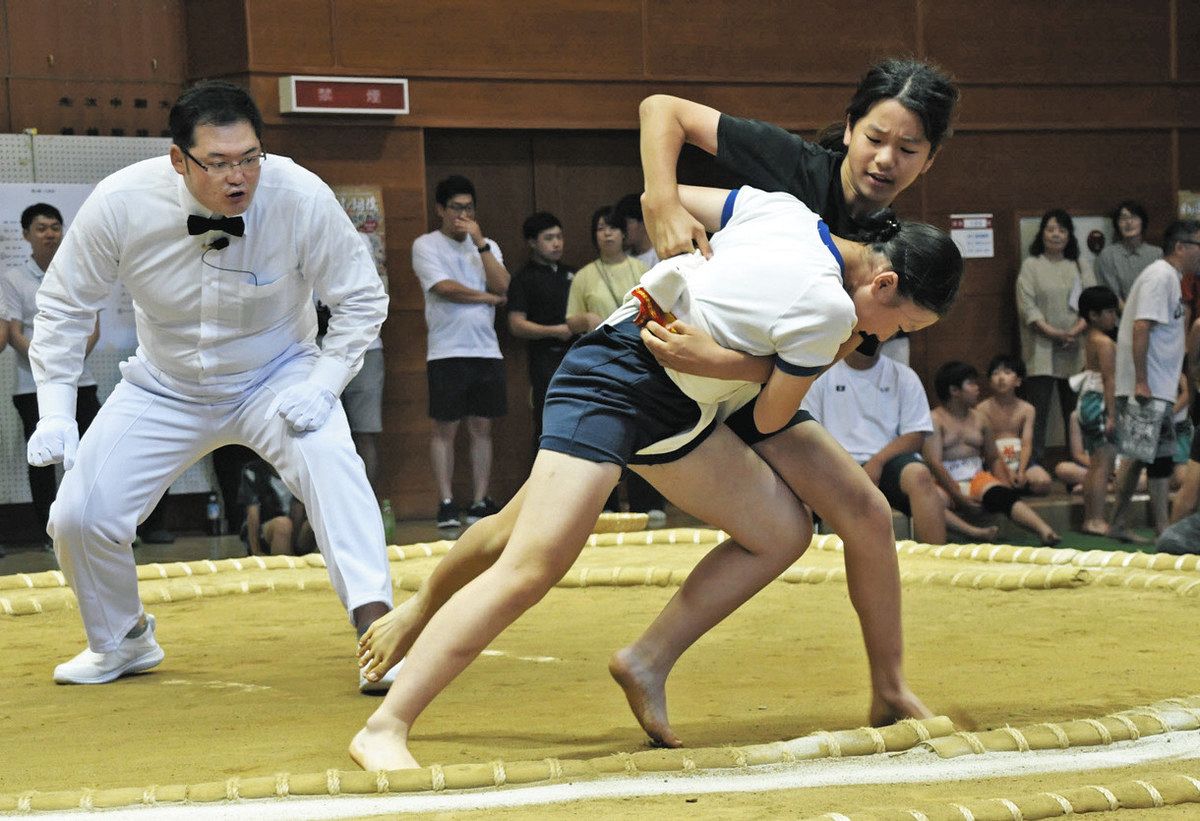 小学生　相撲 花山さん、小林さん Ｖ わんぱく福井大会４～６年優勝者 全国へ ６年：日刊県民福井Web