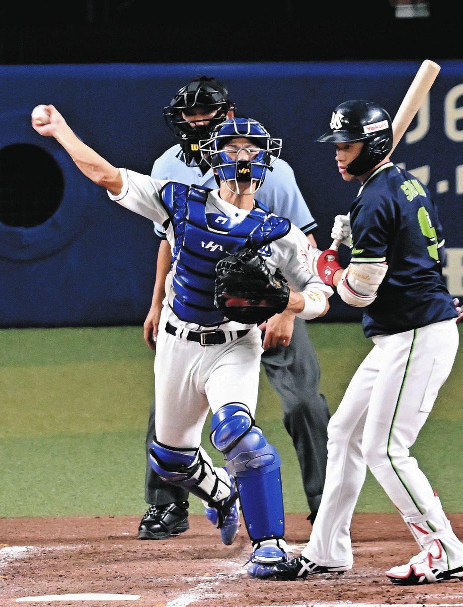 巧みな 偽装工作 で最速139キロが化ける 中日 上田の長所引き出した大野奨の配球 幅広いリードできる投手 中日スポーツ 東京中日スポーツ