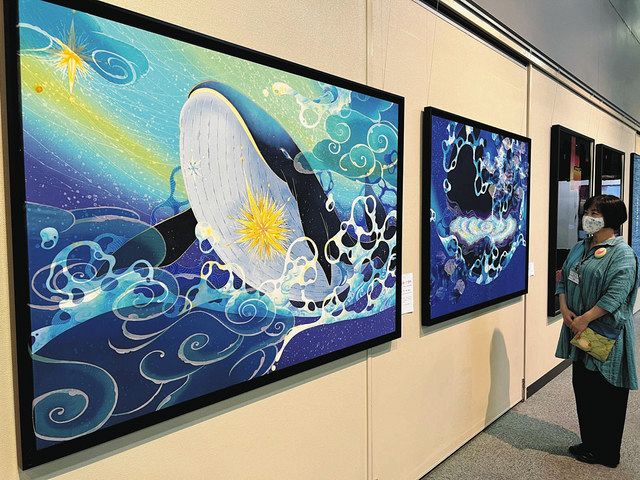 伝統の技術、多彩な素材で表現 駒ヶ根で現代工芸美術長野会展：中日新聞Web