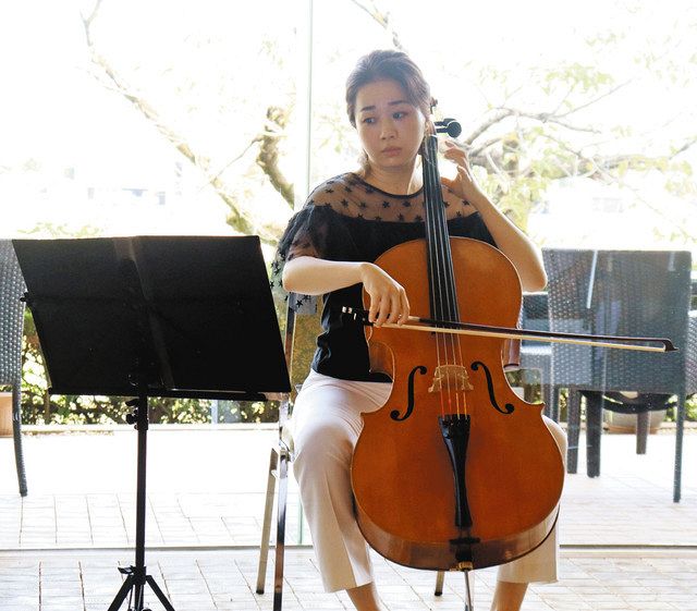 故郷 に音色で恩返し チェロ奏者中島さんが岐阜で音楽活動 中日新聞web