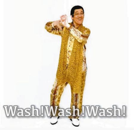 ピコ太郎が 手洗い版ppap の動画公開 あの曲に乗せて I Have A Hand I Have A Soap 中日スポーツ 東京中日スポーツ