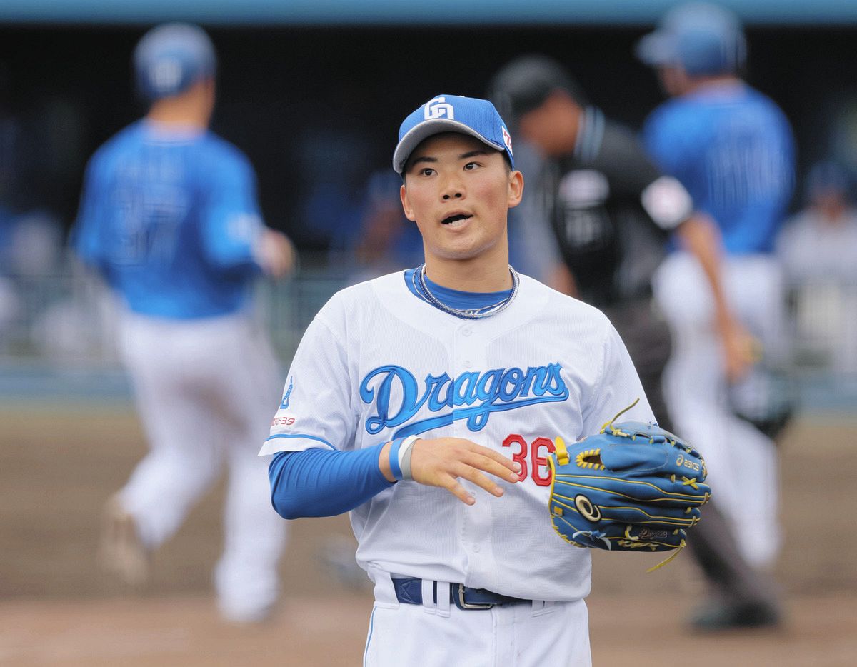 先発で３イニング７失点の福田