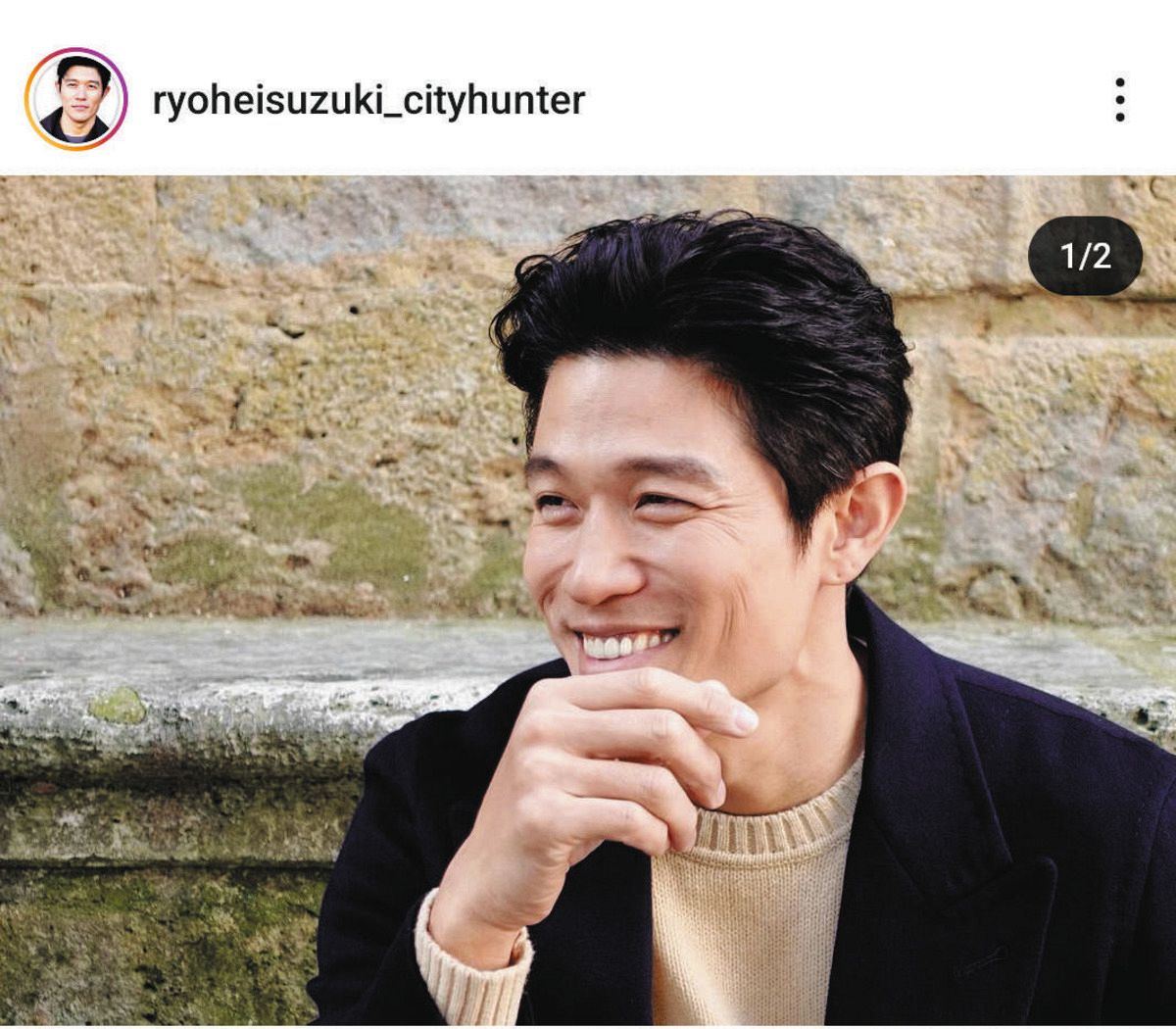 ◇鈴木亮平、笑顔のインスタ初投稿【写真】：中日スポーツ・東京中日