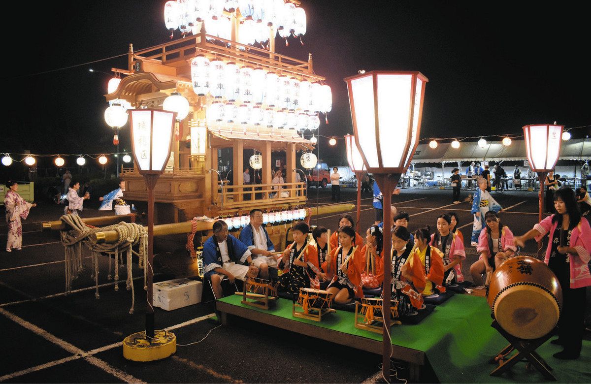 子どもたちが盆踊りで躍動 半田・瑞穂区で夏祭り ：中日新聞Web