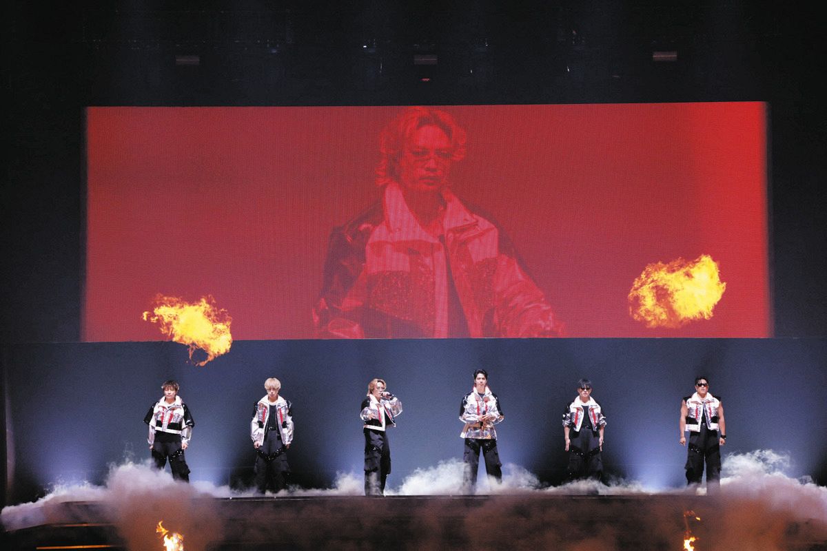 GENERATIONSの片寄涼太はアリーナツアー最終公演で「6IX SENSE感じて