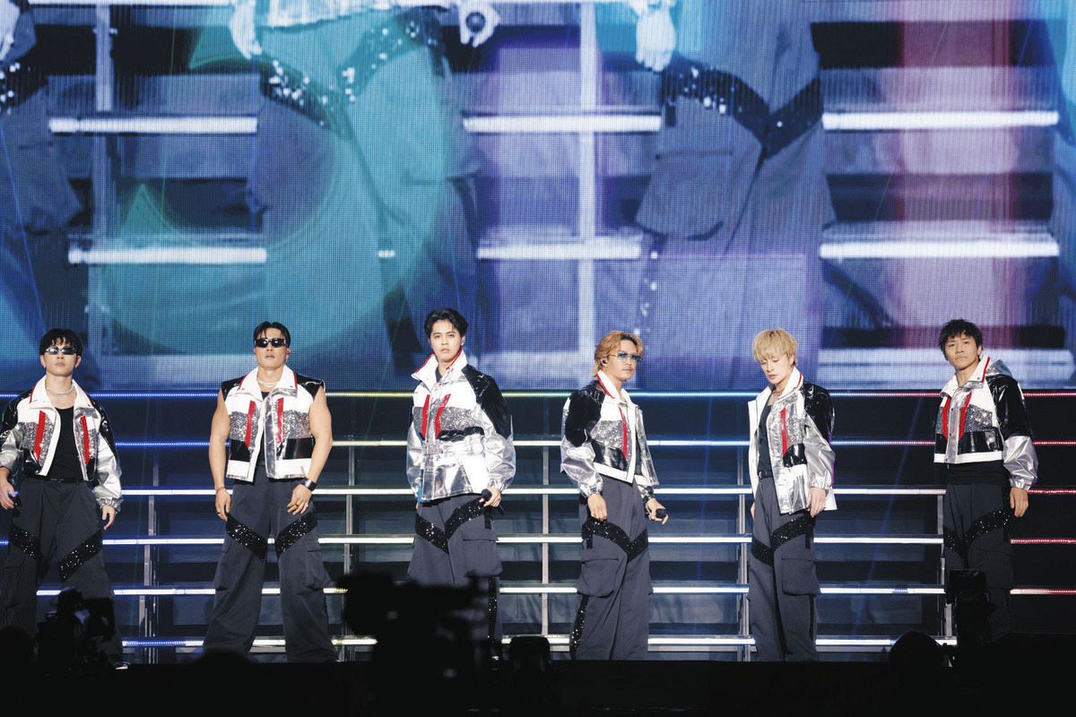 GENERATIONSの片寄涼太はアリーナツアー最終公演で「6IX SENSE感じて