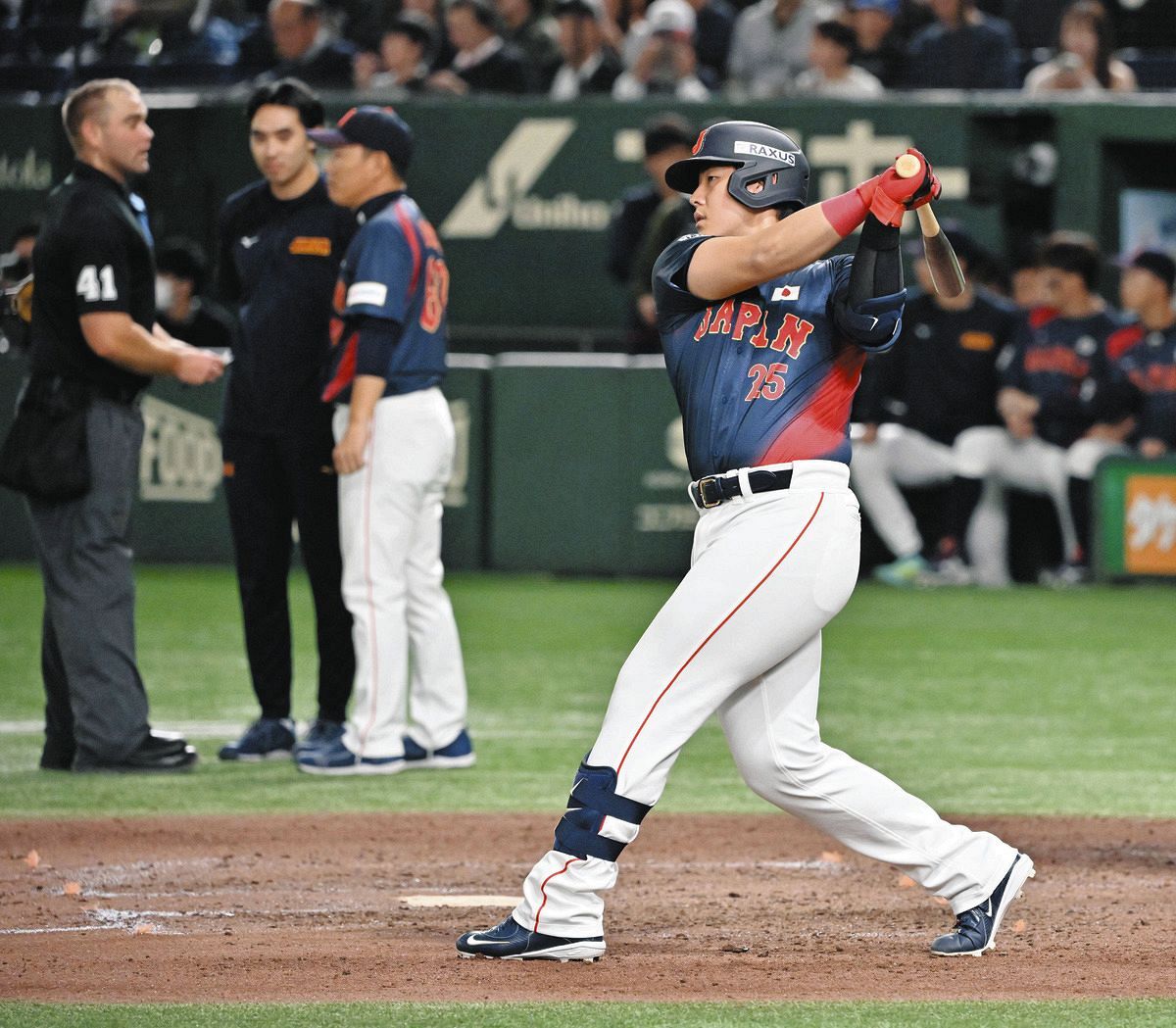 巨人・岡本和真、渡米前最後の東京ドーム打席？SNS感涙「泣きたい