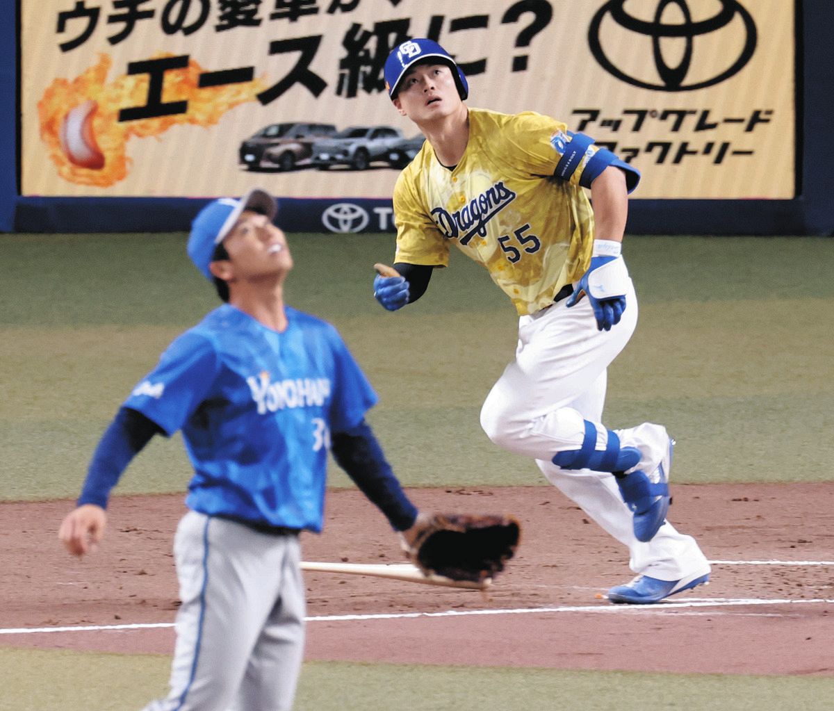 中日・細川成也、待望のバンテリン”1号”「状態は徐々に良くなっている