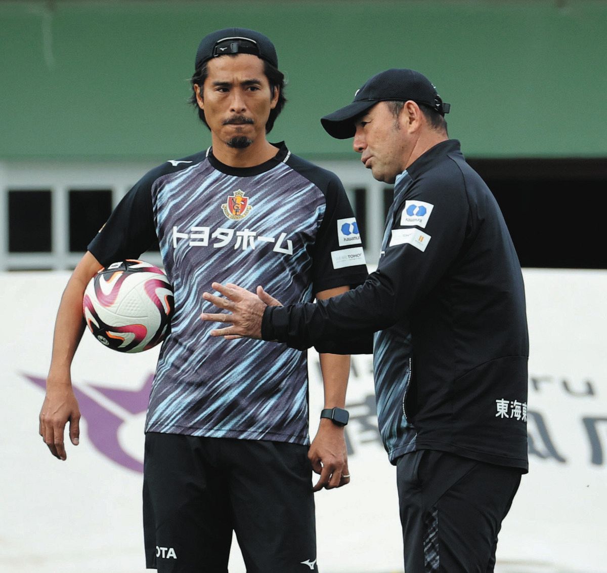 J1名古屋】武田修宏さんと中沢佑二さんが再び指導 武田さん
