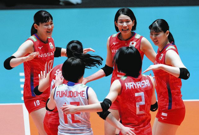 バレーボール女子、ベルギーに3―0か3―1の勝利でパリ五輪自力出場に王手:中日スポーツ・東京中日スポーツ