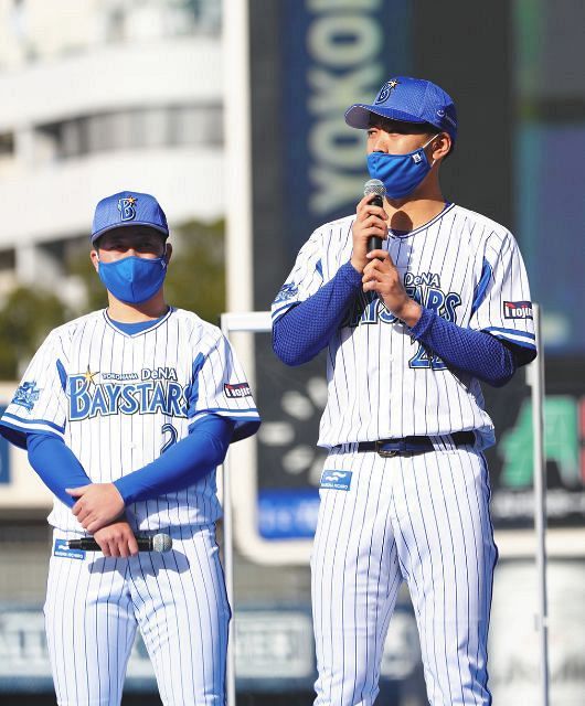 denaファンフェスで新人8人が自己紹介 1位 入江 強い気持ち 2位 牧は 勝負強さ をアピール 中日スポーツ 東京中日スポーツ