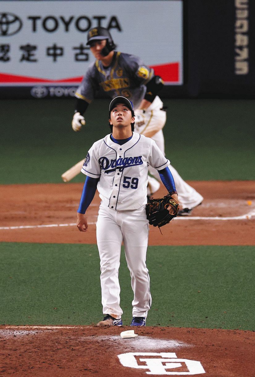 【中日】山本拓実が5試合ぶりに登板し2回1失点「次は絶対ゼロで帰ってこれるように」：中日スポーツ・東京中日スポーツ