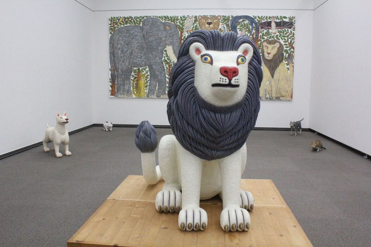 人間と自然、考えるとき 彫刻家・三沢厚彦さんが愛知県春日井市で個展