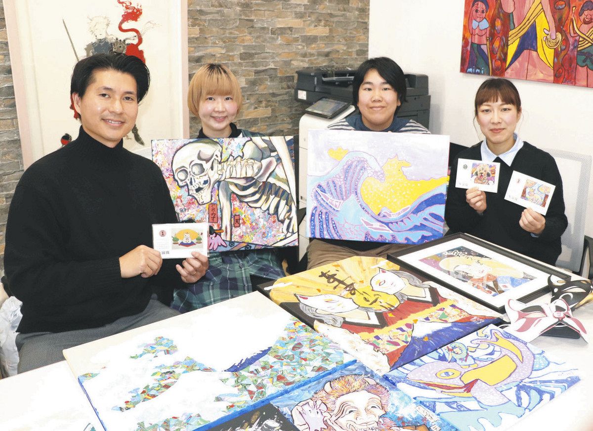 障害ある7人の作家が初の海外展示 台湾で「超個性」アート：中日新聞Web