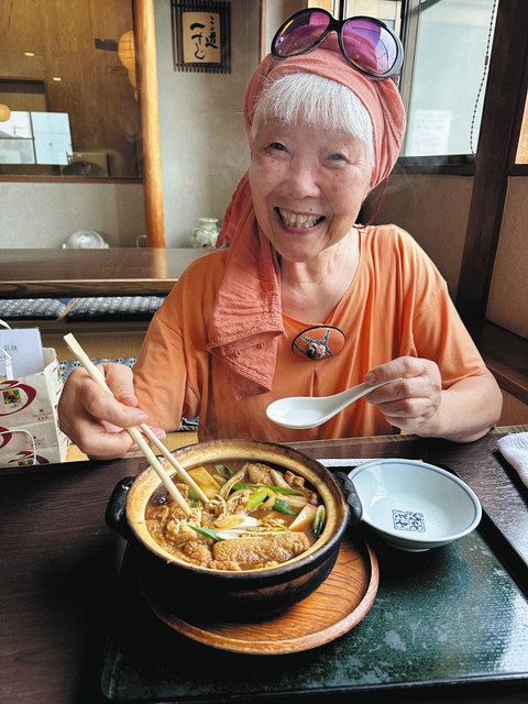 元気の原動力はこの「グツグツ」に 西尾の「えびすや」の看板うどん