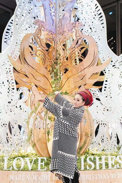 Misia 子どもたちにとって 優しいクリスマスになりますように クリスマスツリーに願い込めた 中日スポーツ 東京中日スポーツ