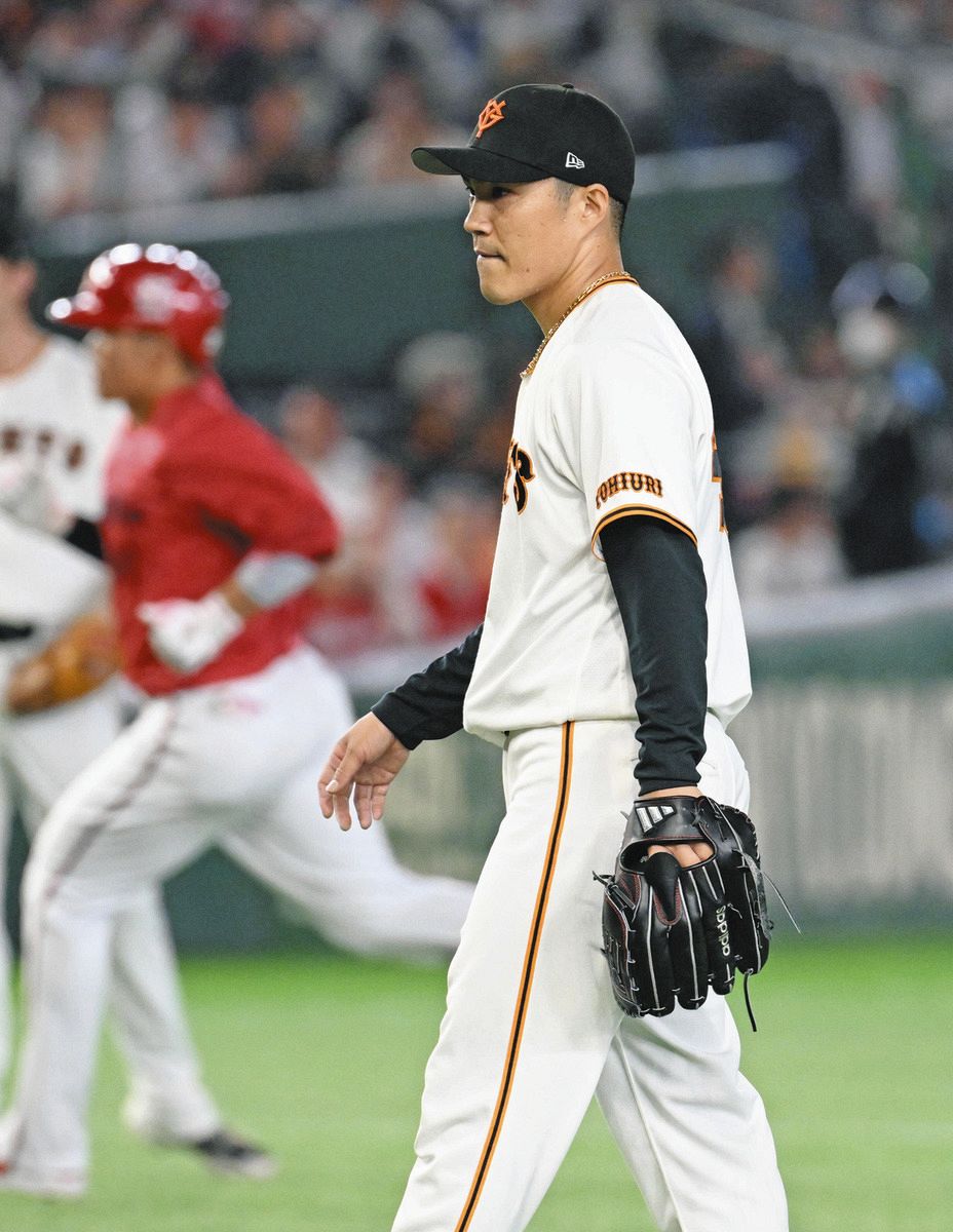 巨人・則本昂大、今季ワースト12安打6失点で5回KO 9連戦初戦
