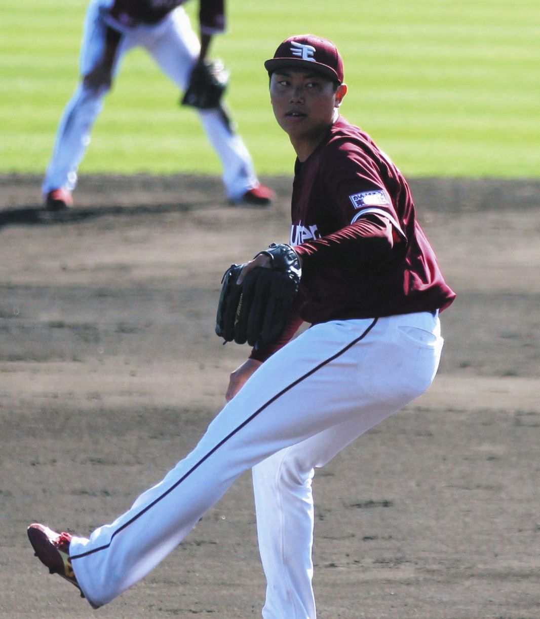 【楽天】ドラフト3位・渡辺翔太、リベンジ登板で1イニング無安打無失点「今日は本当に楽しかった」：中日スポーツ・東京中日スポーツ