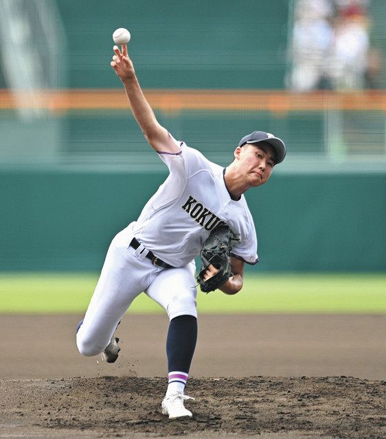 開幕試合で完投勝利の国学院栃木・盛永