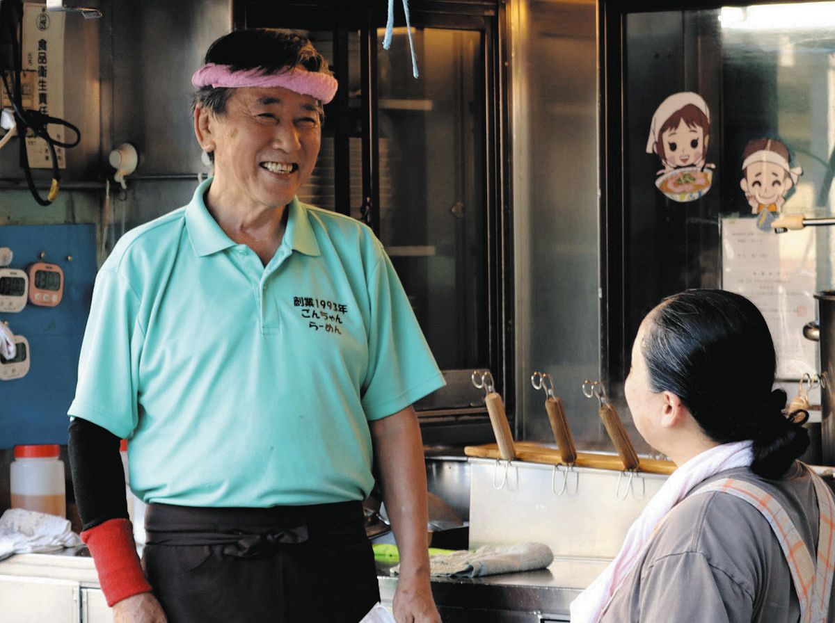 敦賀の屋台ラーメン守り続けて33年「池田屋ごんちゃん」店主が引退