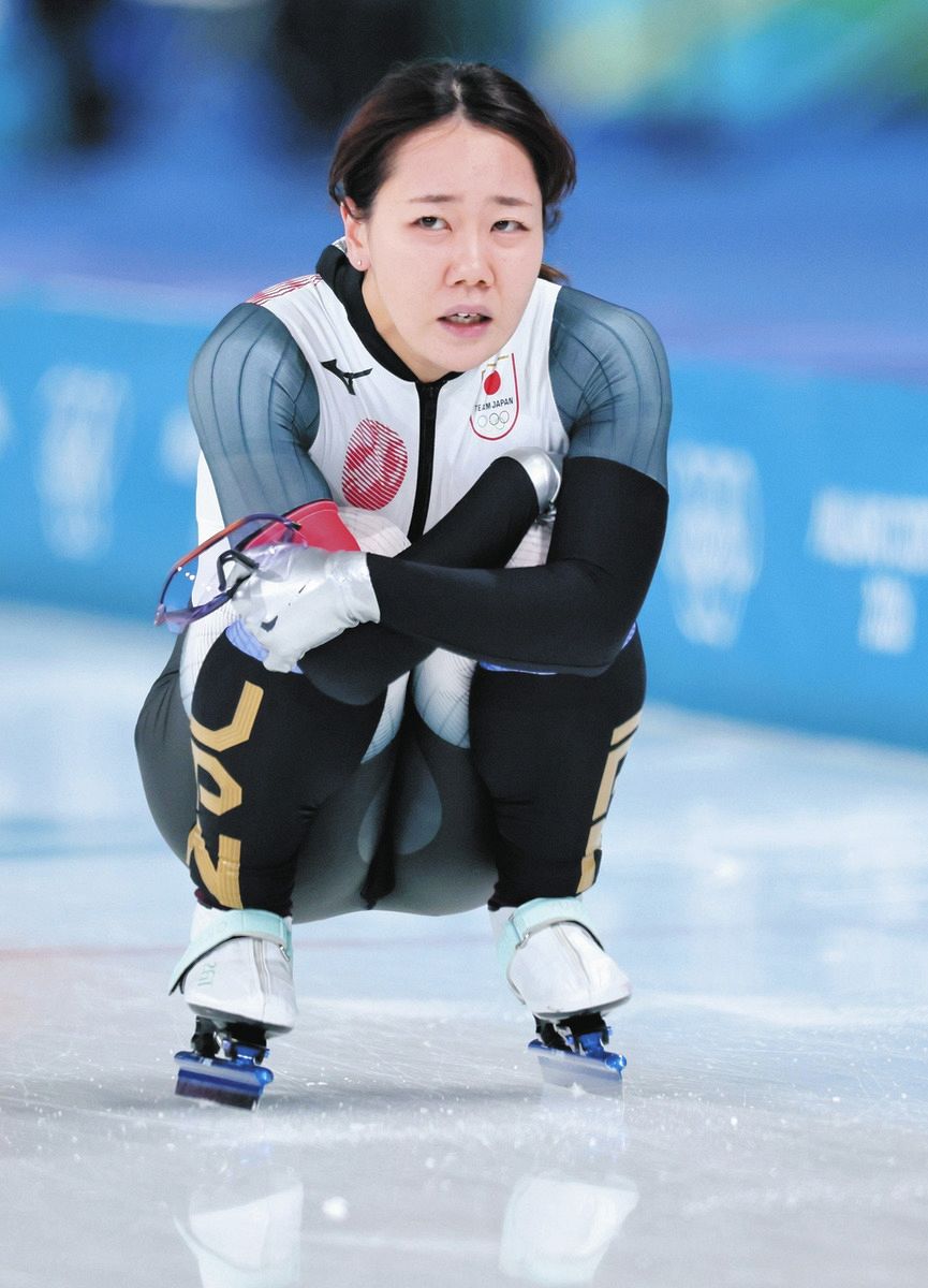 日本女子期待の新星23歳、500メートル13位に涙…メダルとって「辞め